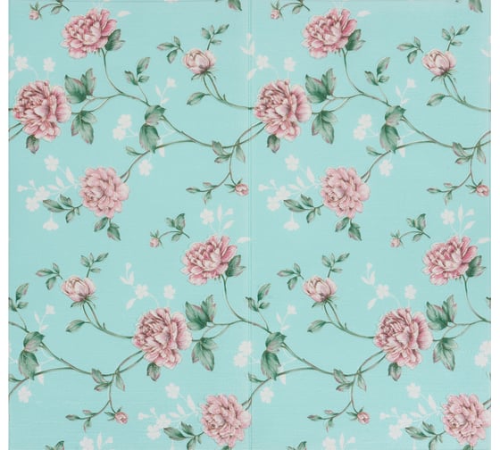 Изображение товара Мягкая самоклеящаяся 3D панель LAKO МЕГА комплект 10 шт., Барокко Голубой, 70x70 см LKD-5-10424-KO-MEGA10