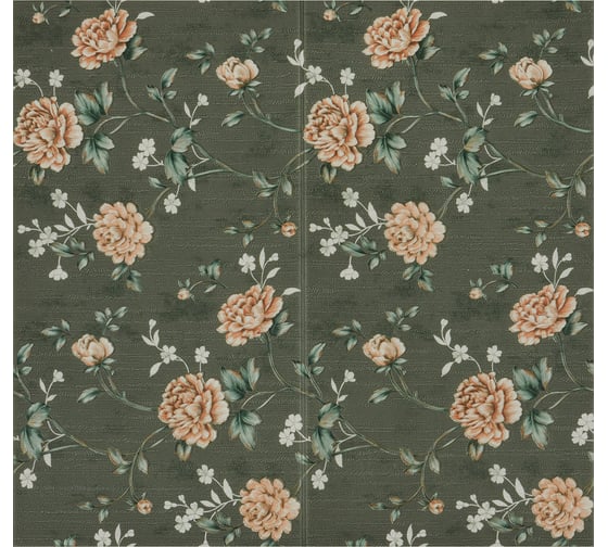 Изображение товара Мягкая самоклеящаяся 3D панель LAKO МЕГА комплект 10 шт., Барокко Темно-зеленый, 70x70 см LKD-5-1022-KO-MEGA10