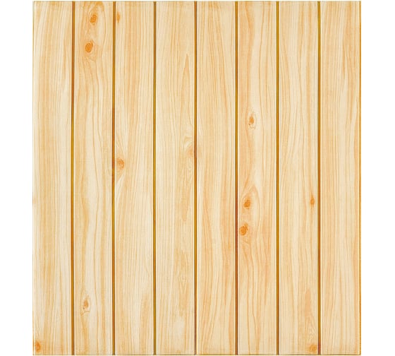 Изображение товара Мягкая самоклеящаяся 3D панель LAKO МЕГА комплект 10 шт., Дерево Бежевый микс, 70x60 см LKD-22-05-06-MEGA10