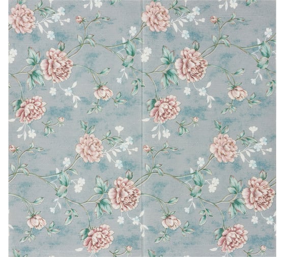 Изображение товара Мягкая самоклеящаяся 3D панель LAKO МЕГА комплект 20 шт., Барокко Серый, 70x70 см LKD-5-1021-KO-MEGA20