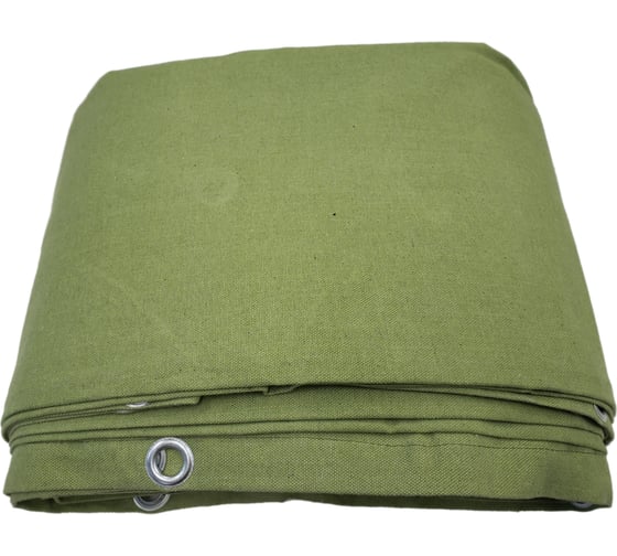 Изображение товара Полог брезентовый ОП 3х7 м с люверсами по периметру через 0.5 м ООО Поволжский центр РТИ 4640209726675