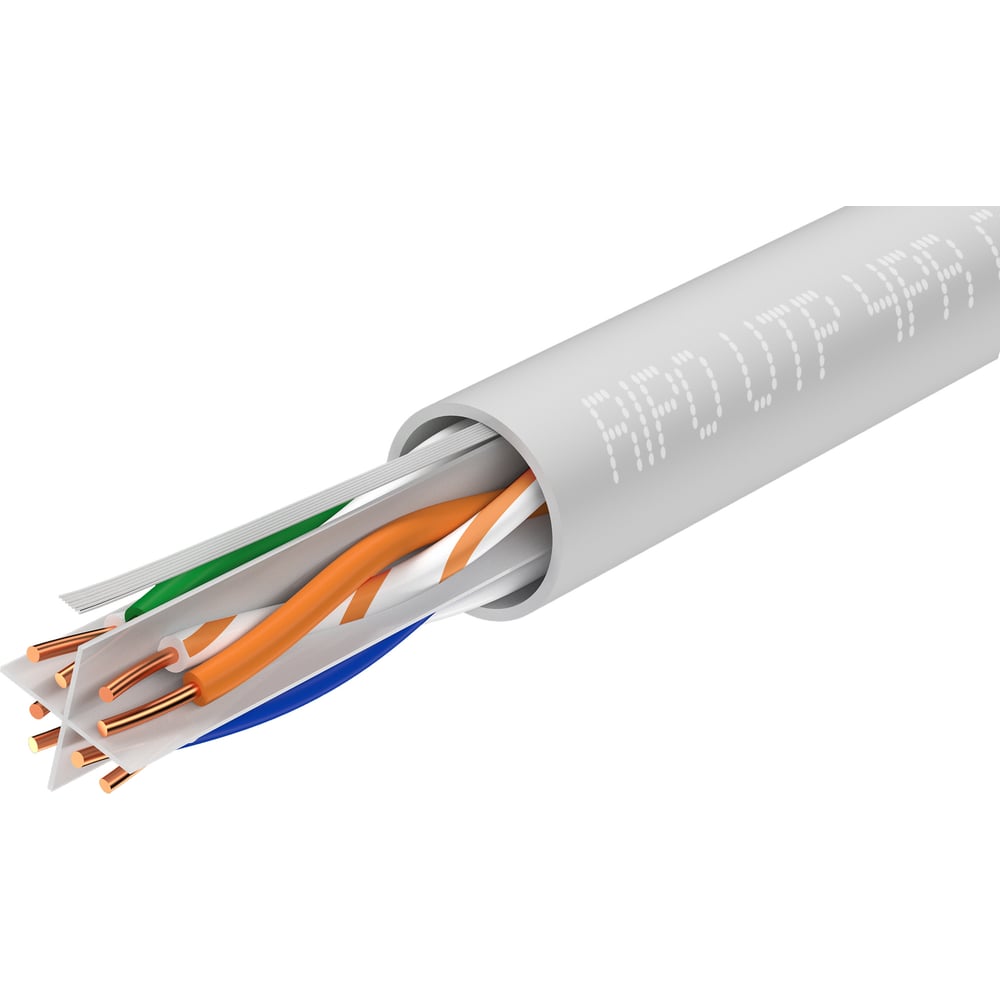 Изображение товара Витая пара Ripo utp 4 cat6а 23awg cu premium, 305м.,fluke test (ксвпв -6а 4x2х0.58), серый 001-112124 Изображение товара Витая пара Ripo utp 4 cat6а 23awg cu premium, 305м.,fluke test (ксвпв -6а 4x2х0.58), серый 001-112124