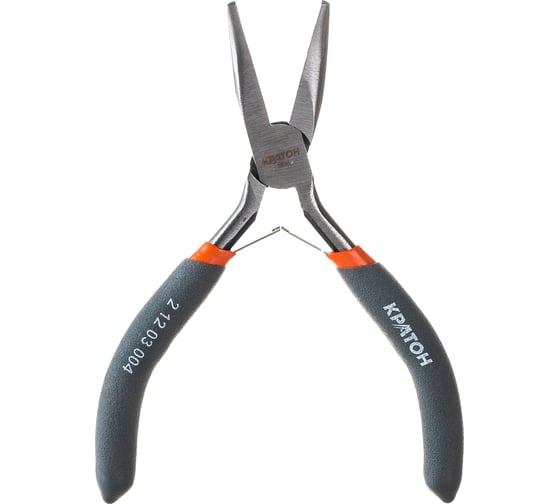 Изображение товара Изогнутые тонкогубцы 115 мм Кратон Mini 2 12 03 004