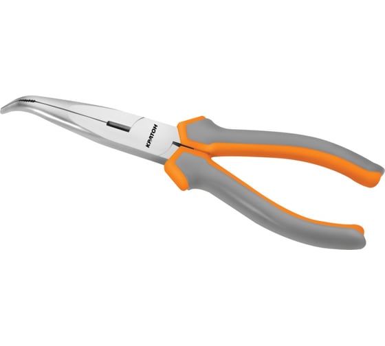 Изображение товара Изогнутые тонкогубцы 150 мм Кратон Standart 2 12 02 009