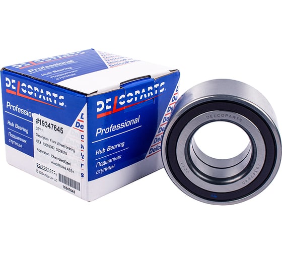 Изображение товара Подшипник ступицы передний Delcoparts 19347645