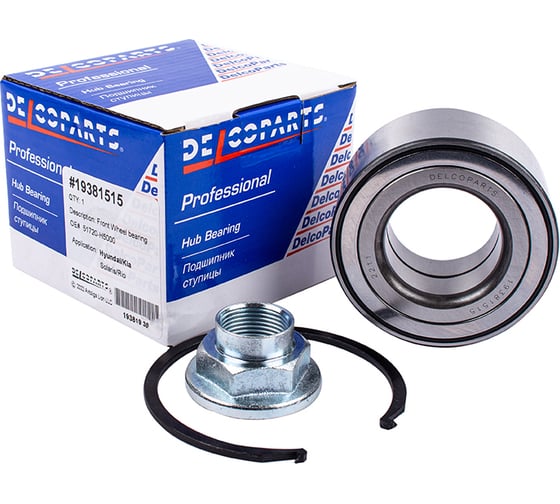 Изображение товара Подшипник ступицы передний Delcoparts 19381515