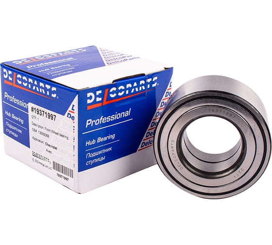 Изображение товара Подшипник ступицы передний Delcoparts 19371997