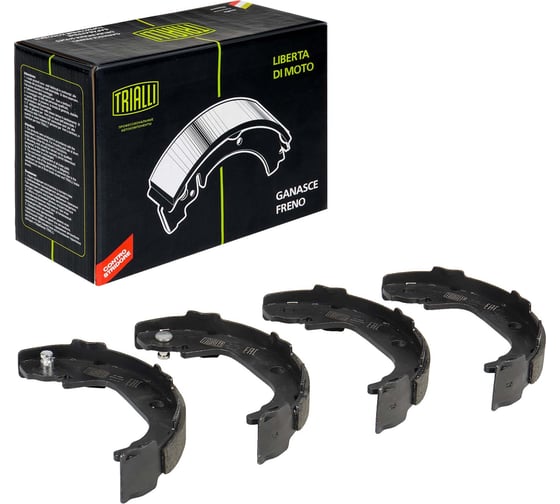 Изображение товара Колодки тормозные барабанные стояночного тормоза Toyota Prius (09-) 180x37 TRIALLI GF 4660