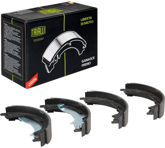 Изображение товара Колодки тормозные барабанные VW Amarok (09-) 295x57 TRIALLI GF 4409