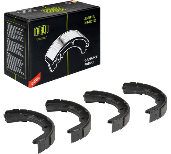 Изображение товара Колодки тормозные барабанные стояночного тормоза SsangYong New Actyon / Korando C (10-) 170x26 TRIALLI GF 4658