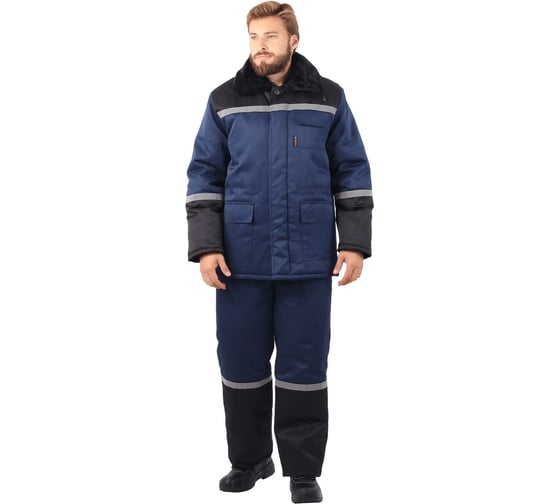 Изображение товара Костюм зимний ГК Спецобъединение темно-синий/чёрный, р. 112-116, рост 182-188 Кос 300/112/182