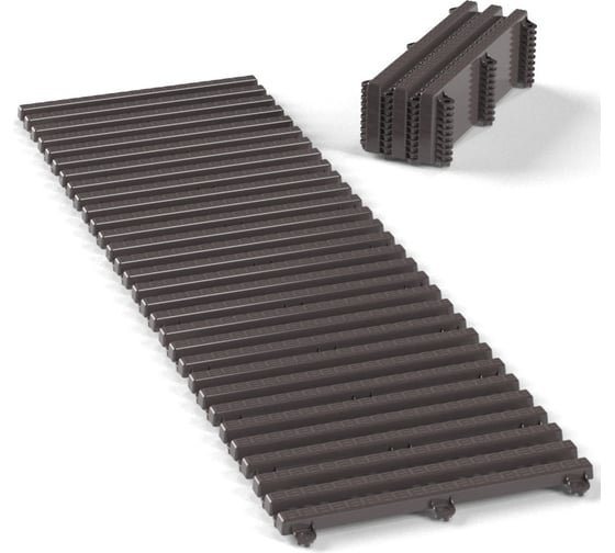 Изображение товара Садовая дорожка Еврогрядка 300x1500 мм, венге EGDOR30x150