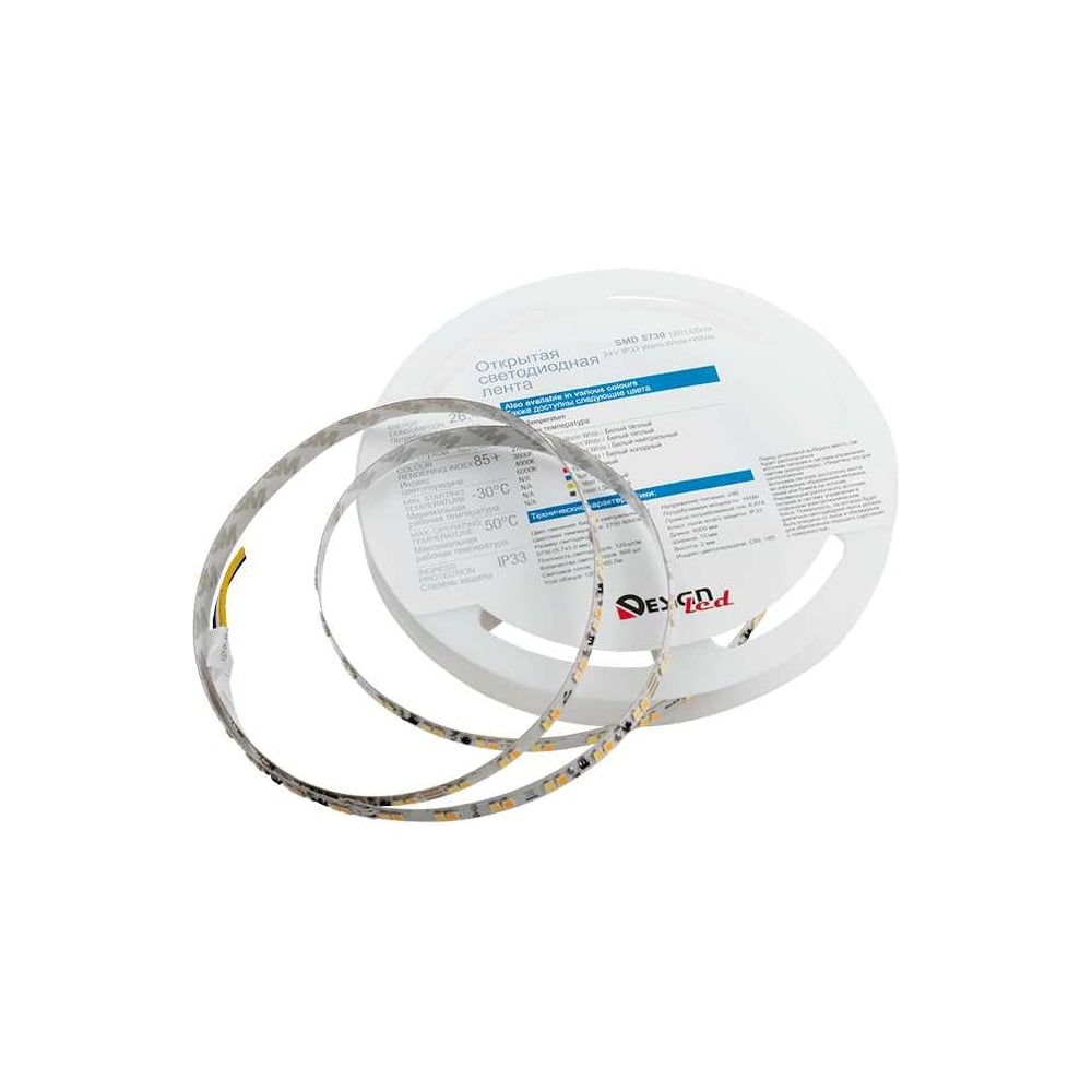 Изображение товара Светодиодная лента DesignLed DSG 5730 WW+W 120L-V24-IP33 2700/6000K, 5м, белый свет