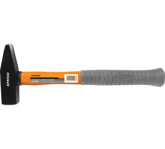 Изображение товара Молоток (фибергласовая ручка) 0,60 кг Кратон 2 15 01 008