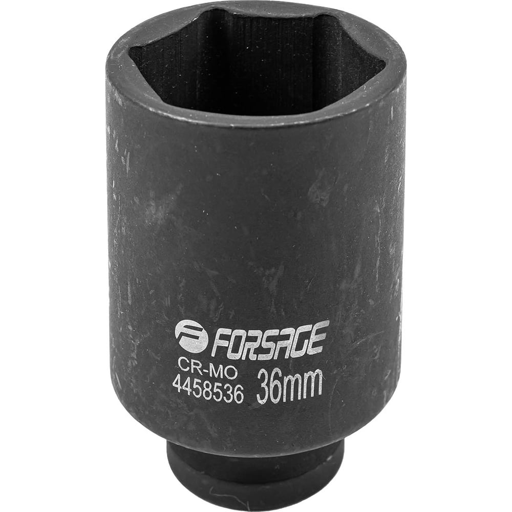 Изображение товара Головка ударная глубокая 6-гранная 36 мм, 1/2"DR Forsage F-4458536(27094) Изображение товара Головка ударная глубокая 6-гранная 36 мм, 1/2"DR Forsage F-4458536(27094)