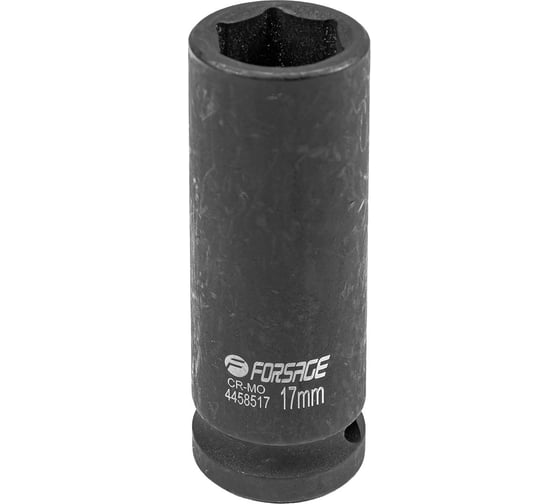 Изображение товара Головка ударная глубокая 6-гранная 17 мм, 1/2"DR Forsage F-4458517(6803)