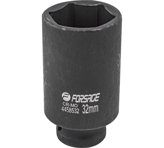 Изображение товара Ударная глубокая головка Forsage 32мм 6гр, 1/2" F-4458532(6827)