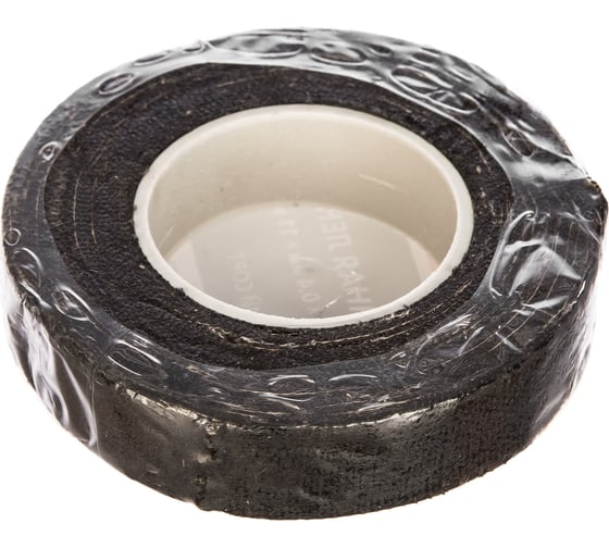 Изображение товара Изолента ХБ FORTISFLEX 18мм х 0.4мм х 11мм черная 71242