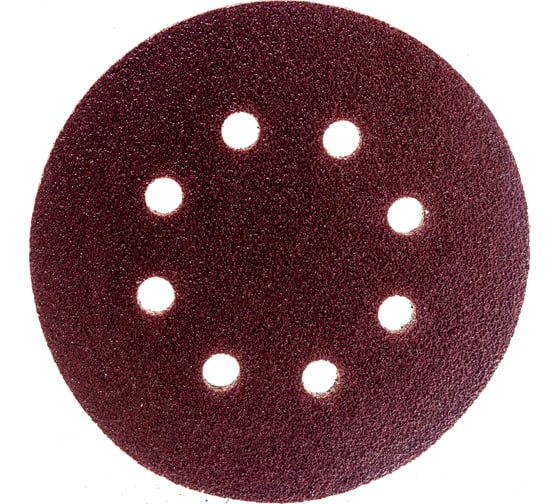 Изображение товара Круг шлифовальный (5 шт; 125 мм; P40; 8 отв.) MOS 39832М