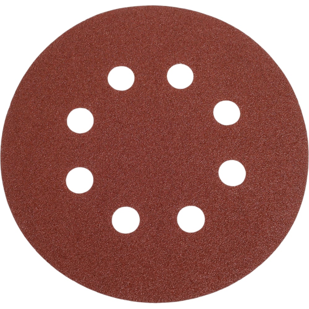 Изображение товара Круг шлифовальный Mos 39834М универсальный 125 мм P80 8 отверстий 5 шт