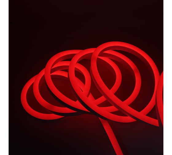 Изображение товара Неоновая лента SWG 220В, SMD2835, 120 led/m, 6W/m, красная NE-2180-220-6-R-65