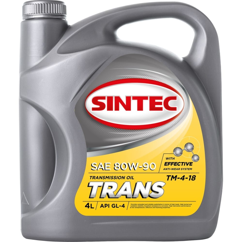 фото Трансмиссионное масло sintec