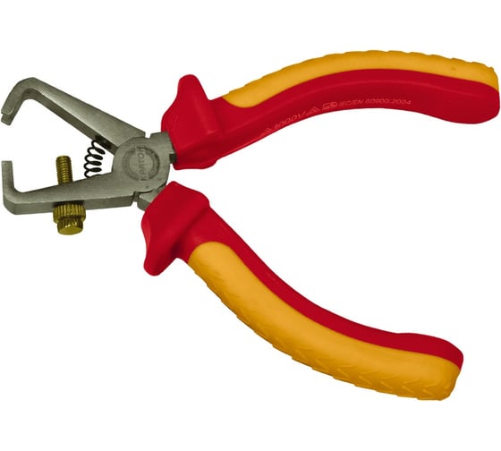 Изображение товара Диэлектрические кусачки для снятия изоляции до 1000 В Cr-V 150мм Кратон Dielectric 2 12 11 007