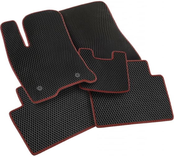 Изображение товара Коврики Vicecar ЭВА, для Smart Fortwo W451 2007-2014 EV60001-бордовый