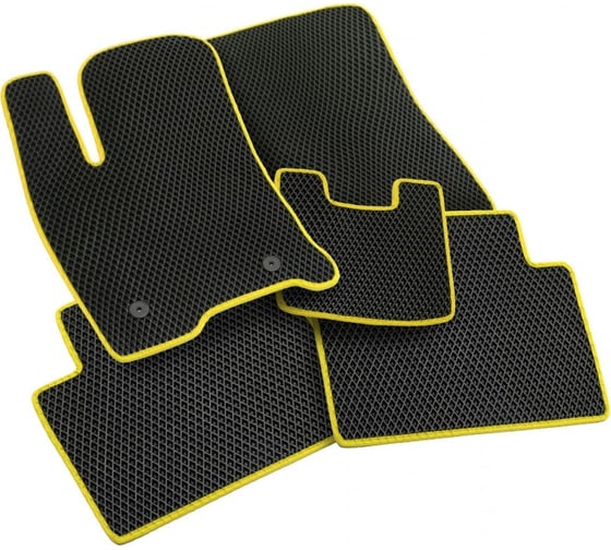 Изображение товара Коврики Vicecar ЭВА, для Smart Fortwo W451 2007-2014 EV60001-желтый