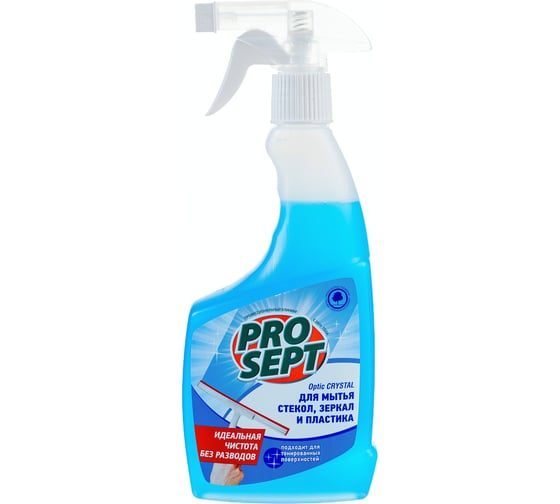 Изображение товара Средство Optic Crystal для мытья стекол и зеркал (0.5 л) PROSEPT 114-0