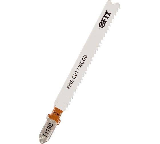 Изображение товара Полотно по дереву T119B (2 шт; 91х67 мм; шаг 2 мм) для электролобзика FIT HQ 40936