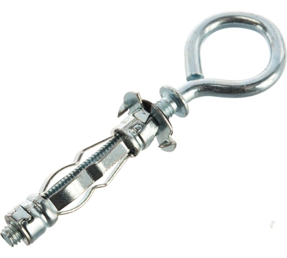 Изображение товара Анкер дюбель Tech-Krep Молли R с кольцом М4х32 4 шт - пакет 112293