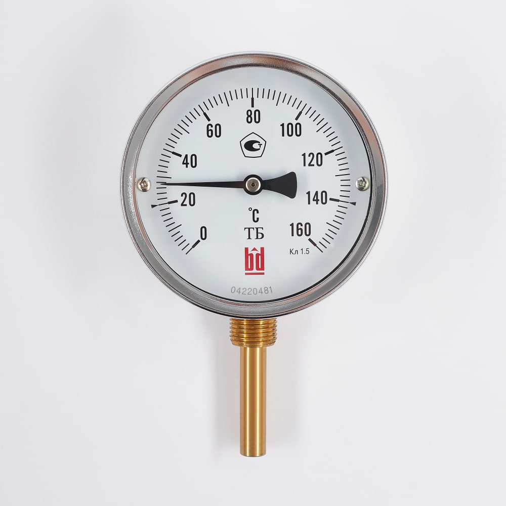 Биметаллический термометр BD термометр для почвы 320х28 мм