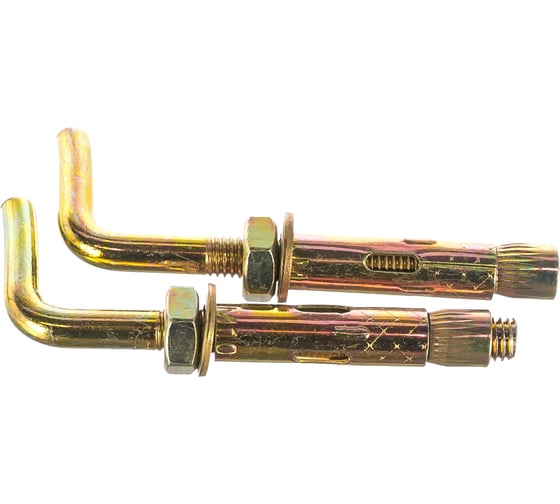 Изображение товара Анкерный болт с Г-образным крюком Tech-Krep/Zitar HL 10x60 2 шт - пакет 112566