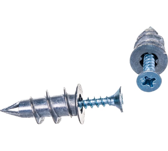 Изображение товара Анкер дюбель Tech-Krep/Zitar DRIVA METAL с шурупом 4 шт - пакет 102949