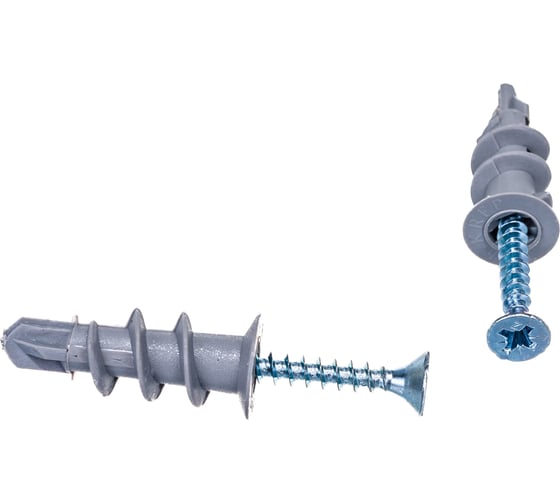 Изображение товара Анкер дюбель Tech-Krep DRIVA NYLON с шурупом 4 шт - пакет 102947