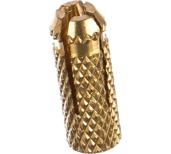 Изображение товара Забиваемый латунный анкер Tech-Krep/Zitar М6 10 шт - пакет 106744