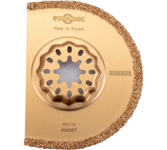 Изображение товара Твердосплавное сегментированное полотно для пенобетона и плитки, межплиточных швов 75 мм MPS 3924-50