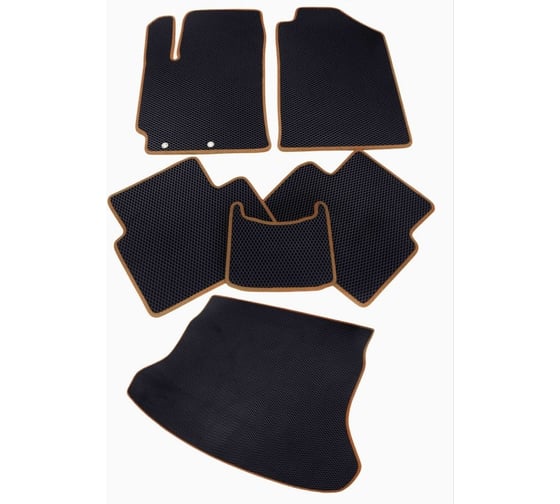 Изображение товара Коврики в салон и багажник ViceCar ЭВА, для Infiniti G35/37 2006-2022 седан SB19001R_кор