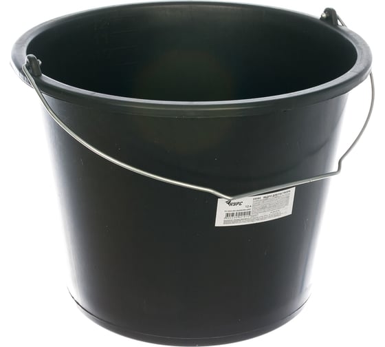 Изображение товара Строительное пластиковое ведро для перемешивания раствора 12 л КУРС 4085