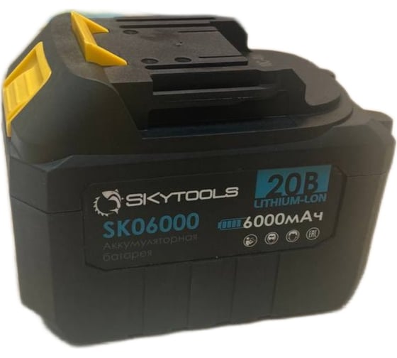 Изображение товара Аккумуляторная батарея 6.0 Ач, 20 В Skytools SK06000