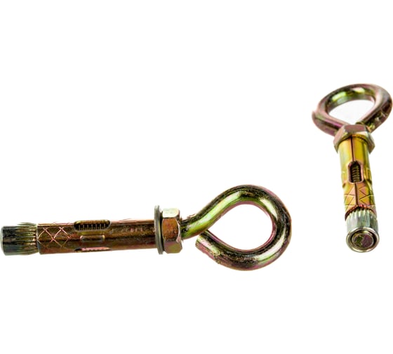 Изображение товара Анкерный болт с кольцом 8x45 мм, 3 шт, пакет Zitar 104676