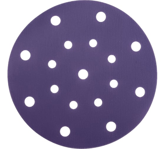 Изображение товара Круг абразивный Violet 150 мм, 100 шт, 17 отв, P1000, керамическое зерно Н7 H7 385018