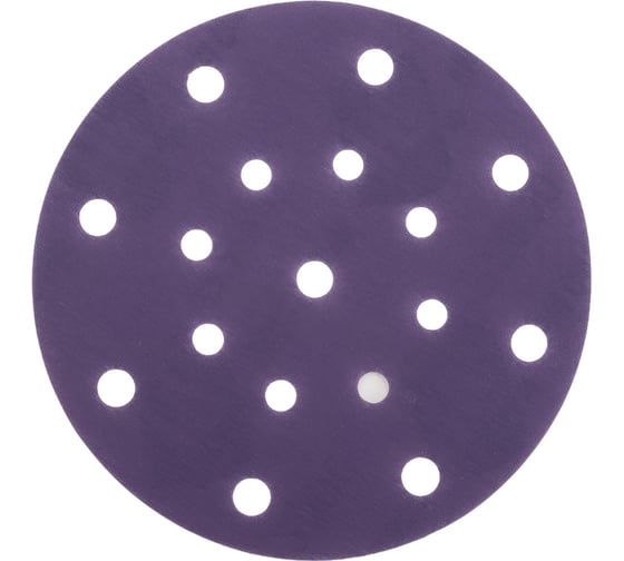 Изображение товара Круг абразивный Violet 150 мм, 100 шт, 17 отв, P2000, керамическое зерно Н7 H7 385049