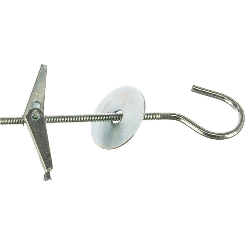 Складной пружинный анкер с крюком Tech-Krep анкер складной пружинный м8 с крюком 80х75 мм