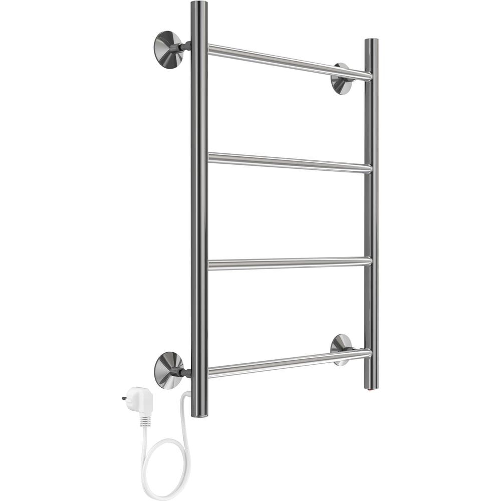 Изображение товара Электрический полотенцесушитель Стелмикс Прямая П4 нержавеющая сталь 48 Вт 600 мм