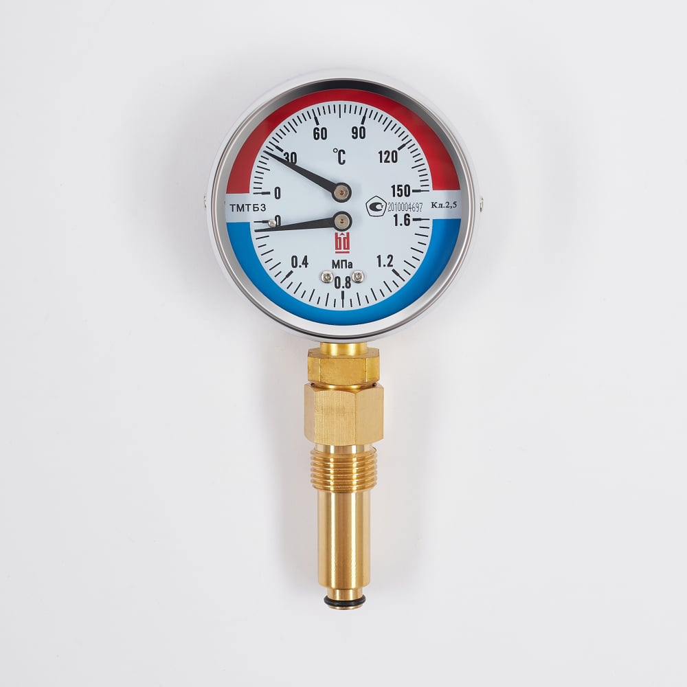 Термоманометр BD термоманометр радиальный watts