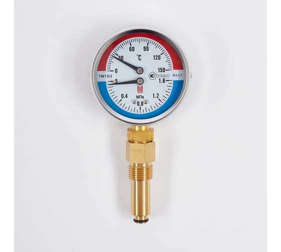 Изображение товара Термоманометр BD ТМТБ БД 31Р (0-150С) (0-1,6)мПа, кл. т. 2,5, G1/2 1173101005