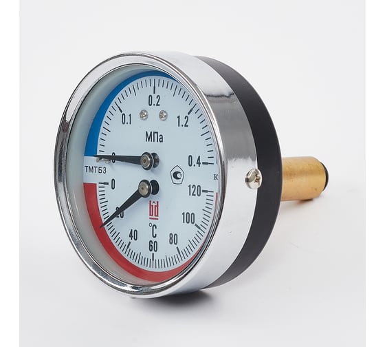 Изображение товара Термоманометр BD ТМТБ БД 31Т (0-120С) (0-0,4) МПа, кл. т. 2,5, G1/2 1173101006