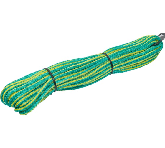 Изображение товара Вязано-плетенный шнур (ПП, 8 мм, хозяйственный, цветной, 20 м) Tech-Krep 139953